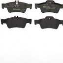 Brembo P50052 Low-Met Rear Disc Brake Pad Set MERCEDES-BENZ/MERCEDES-BENZ (BBDC) OE# 0064200120