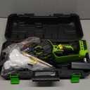 Mini Chainsaw Cordless, 6 Inch Electric Chainsaw with 2 Battery, Handheld Battery Powered Chain Saw with Auto Oiler, Garden Tools Saw for Wood Cutting Tree Cutter, Holiday Gifts for Men, Dad, Husband (Green)