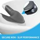 Salon Sink Neck Rest, Shampoo Bowl Gel Neck Pillow Provide Comfortable Neck Support Cushion for Hair Salon Washing Sink Basin, Soft Silicon Neck Rest Cushion Neck Pad for Relaxing Hair Spa Experience