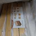 Wire Shelf Covers, Bamboo Wire Rack Covers (4PCS, 22" W x 16" D) Natural
