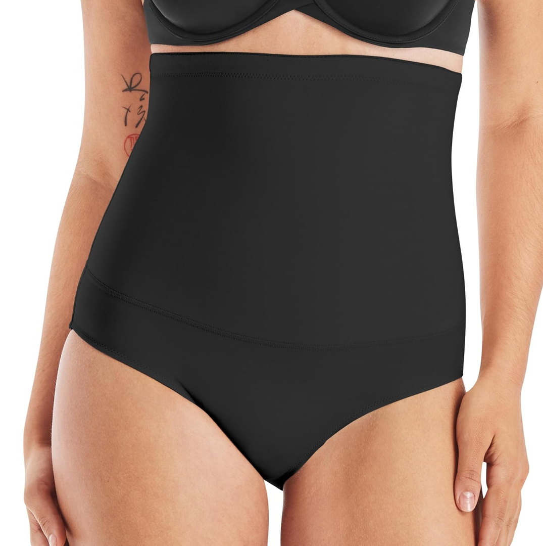 Maidenform Women's High-Waisted Shapewear Panties with Tummy Control 2XL
