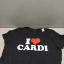 I Love Cardi, I Heart Cardi T-Shirt, XL