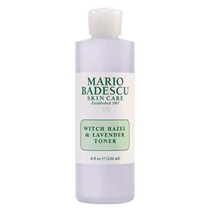 Mario Badescu Alcohol Free Witch Hazel Facial Toner for Aging Skin, Infused with Lavender/Rose Water and Aloe Vera, Face Toner for Combination or Dry Skin, 8 Fl Oz