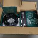 YHTAUTO 5x4.5 Wheel Spacers 2 Inch Fits for Ford, Dodge, Honda, Chevy, Chrysler & Mazda Models 5x114.3mm Tire Spacers w/ 12x1.5 Studs 82.5 mm Center Bore 5 Lug 4PCS Black