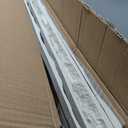 3D Faux Stone Wall Panels, 4-Pack Thicker PU, White Finish, 47.24"L x 23.62"W