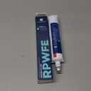 GE RPWFE Refrigerator Water Filter, Genuine Replacement Filter, Certified to Reduce Lead, Sulfur, and 50+ Other Impurities, Replace Every 6 Months for Best Results, Pack of 1
