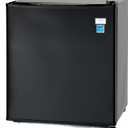 Avanti Mini Fridge Compact Refrigerator for Home Office or Dorm, Reversible Door and Adjustable Shelves, Full Range Temperature Control with Compressor Cooling and Automatic Defrost, 1.7-Cu.Ft., Black