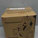 Ozone Generator 65,000mg/h,Commercial/Home Ozone Odor Eliminator, Portable High-capacity O3 Ion Deodorizer, Suitable for 4500 Square Feet of Cars, Pets, Kitchens, Smoke-filled Spaces(Black)