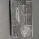 Bathroom Counter Organizer and Storage with 2 Pack Qtip Holder Dispenser, 7 Slots Detachable Toothbrush Holders for Bathrooms, Anti-Slip Electric Toothbrush and Toothpaste Holder Countertop (White Sets)