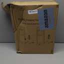 Wireless Charging Touch Control Table Lamp Set of 2, Dimmable Bedside Nightstand Lamps with USB Port, Industrial Desk Lamps for Bedroom Living Room Office Seeded Glass Shade, Bulbs Included