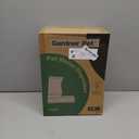 Automatic Gravity Water Dispenser for Dogs, 1Gallon Stainless Steel Water Bowl Dispenser, 100% BPA-Free Dog Water Fountain Dispenser for Small&Medium Dogs, Cats, Puppies(White)