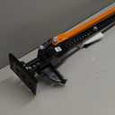 VEVOR Farm Jack 48 inch Utility High Lift, 7000 lbs Capacity Ratcheting Off Road Jeep Jack, Heavy for Tractor, Truck, SUV, Bumper Lift, Orange