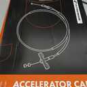 A-Premium 29.92 inch Accelerator Cable, Compatible with Chevrolet & Pontiac