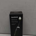 Aquasonic Black Series Ultra Whitening Toothbrush – ADA Accepted Electric Toothbrush- 8 Brush Heads & Travel Case – 40,000 VPM Electric Motor & Wireless Charging - 4 Modes w Smart Timer