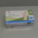 Clear Vinyl Food Safe Disposable Gloves Latex Free Powder Free for Food Prep Handling Cooking Cleaning 