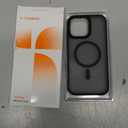 TORRAS Magnetic Shockproof for iPhone 16 Pro Max Case, [Fit for MagSafe] [Military-Grade Drop Tested] Translucent Slim Protective for iPhone 16 Pro Max Case Anti-Fingerprint Anti-Scratch, Black