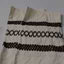 MIULEE Set of 2 Coco Brown Boho Decorative Lumbar Pillow Covers 12x20 Inch Farmhouse Rustic Couch Throw Pillows Modern Cotton Cushion Covers Retro Cute Macrame Woven Home Decor for Bed Sofa Chair