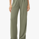 ODODOS Drapey Soft Wide Leg Pants for Women High Waist Casual Relaxed Lounge Pants with Pockets-29 Inseam