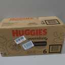 Huggies Size 6 Overnites Baby Diapers: Overnight Diapers, Size 6 (35+ lbs), 84 Ct (2 Packs of 42)