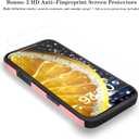 XHSY iPhone 16 Pro Max Case with Card Holder  Dual Layer Wallet Phone Case with Hidden Slot, Shockproof PC+TPU Protective Cover for Women & Men (Compatible with 6.9 inch) (Rose Gold)