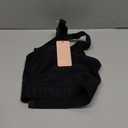 FeelinGirl Post Surgery Bras for Women Front Closure Mastectomy Bras Surgical Wireless Full Coverage Compression Bra (Large, Black)