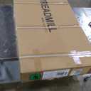 Treadmill with Handles, 2026 Upgraded Small Treadmills Home, Portable Electric Treadmills for Home 300 lbs Capacity, Walking Pad Treadmill, Lightweight Foldable Walking Pad, LED Display (Black)