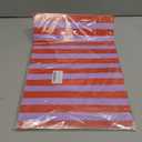 60 Pcs Stripe Paper Placemats Table Mats 11 x 17 Inch Summer Disposable Decorative Rectangle Place Mats for Dining Table Setting Wedding Birthday Party Supplies