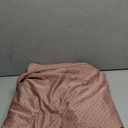 100% Polyester Scuba Suede Fabric 59" Wide- Lazer Cut Punch Design-Dusty Rose Pink by The Yard