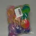 18 Pcs Jumbo Bouncy Balls for Kids,45 mm Large Bouncy Balls,Colorful Super Rubber High Bouncing Balls for Birthday,Party Favors,Prizes,Gifts