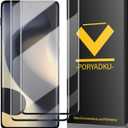 HOMEMO [2 Pack] for Motorola Edge 2024 5G Screen Protector, Anti-Scratch, Ultra Clear, Fingerprint Compatible, Case Friendly