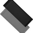 Atgestore DG61-00859A Reversible Griddle Replacement for Samsung Stove Parts Cast Iron Center Griddle Plate DG61-00859A Samsung Gas Range Cooktop Griddle NX58H5600SS NX58H9500WS Burner Flat Top Pan
