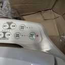 BioBidet Ultimate BB-600 Bidet Toilet Seat, adjustable Heated Seat and Freshwater, Dual Nozzle Sprayer, Posterior Feminine Wash, Round