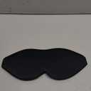 LitBear Sleep Mask for Side Sleeper Women Men, Eye Mask for Sleeping Light Blocking, 3D Contoured Cup Sleeping Mask, Soft Breathable Sleep Eye Mask with Adjustable Elastic Strap for Travel (Black)