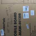 Maxtek Mobile White Board on Wheels 48x32, Magnetic Storage Easel Standing
Height Adjustable Dry Erase Board With Storage, Large Double-Sided Rolling Stand for Classroom, Home, School and Teachers