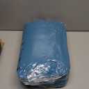 BEDELITE Teal Queen Comforter Set - 3 Pieces Boho Pintuck Bedding Comforter Sets, Lightweight Soft & Warm Bed Comforter Queen with 2 Pillowcases for All Season (Queen(88"x88"))