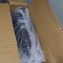 Lightweight Foldable Rollator Walkers with Seat for Seniors, 350 lb Capacity, 5-Position Adjustable Height, Premium Hybrid Rolling Walker - Aluminum and Carbon Steel (Red)