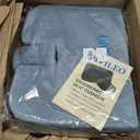 Orthopedic Seat Cushion for Tailbone & Sciatica Pain Relief  Ergonomic U-Shaped Memory Foam Chair Pad for Office, Car & Home  Coccyx Support, Back & Hip Comfort, Free Extra Washable Cover (Black)