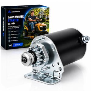 Briggs and Stratton Motor Starter 593934 693551 12HP-21HP Fit 31C707 31R907 31P777 John Deere Z225 D105 L100 Troy Bilt Craftsman DLT-3000 Husqvarna PP19A42 YTH18542 MIA13018 SE501848 5777N