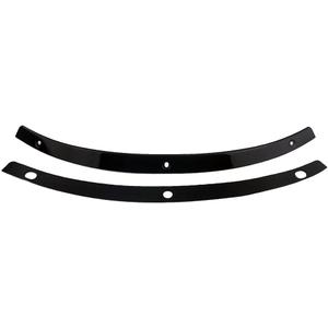 Motorcycle Windscreen Windshield Trim Gloss Black Steel Smooth Compatible for Harley Davidson Touring Street Glide Electra Glide Ultra Limited Tri Glide 2014-2023