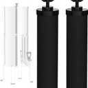 NSF/ANSI 42 Certified Black Purification Elements, for BB9-2 Water Filters Replacement, Compatible with Berkey Gravity Filtration System, Replacement for Berkey Black Filter, Pack of 2