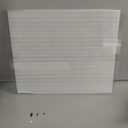 8x10 Heat Strengthened Glass - Crystal Clear, 2 Pack - Shatterproof & Scratch Proof Picture Frame Replacement Glass - Semi Tempered Cover Sheet