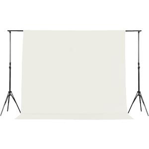 Joccun 10X10FT Ivory Backdrop Background for Photography,Polyester Backdrop Curtain Background Screen for Photography,Photoshoot,Video Recording,Studio(10X10ft,Ivory) (10FTx10FT)