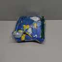 NACOCO Large Dog Raincoat Adjustable-Pet Rubber Ducks Yellow Water Proof Clothes Lightweight Rain Jacket Poncho Hoodies with Strip Reflective Blue (Blue XL, Yellow Duck)