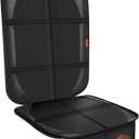 Car Seat Protector,Auto Car Seat Protectors Baby Carseat Waterproof Durable 600D Fabric for Child Baby Car Seat Mat Vehicle Pet Cover 2 Storage Pockets (1 Pack)