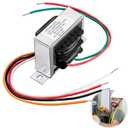 1 Pack 24V 40VA Control Transformer, Primary 120, 208, 240V Secondary 24V, HVAC Furnace Transformer Multi Tap