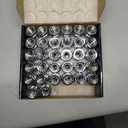 MIKKUPPA OEM M14x1.5 Lug Nuts - Replacement for 2017-2023 Ford F250 F350, 13/16" 21mm Hex Chrome Closed End Mag Seat Lug Nuts HCPZ-1012-B, HCPZ-1012-A (32pcs)