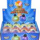 Rhode Island Novelty 2.33 Inch Light-Up Squeeze Mesh Ball, One Dozen Per Order