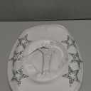 JICASTO Cowboy Hat for Women Men 6 Sparkly Stars Brim & Rhinestone Belt Western Cowgirl Hat