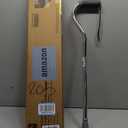 Medline Aluminum-Chrome Offset Walking Cane, Adjusts 2938 & Supports Up to 300 Lbs. Mobility Aid Provides Balance for Seniors & Adults