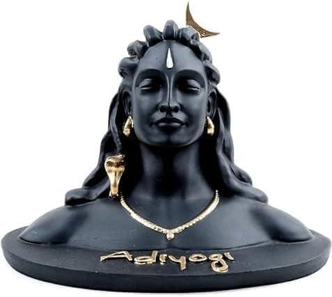 Shiva Adiyogi car Dashboard Shiva adiyogi Statue for car Idol for car Decoration Items Adiyogi Shiva Statue Size Mediem